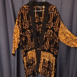 Chic Black and Brown Women's Teddy Jacket